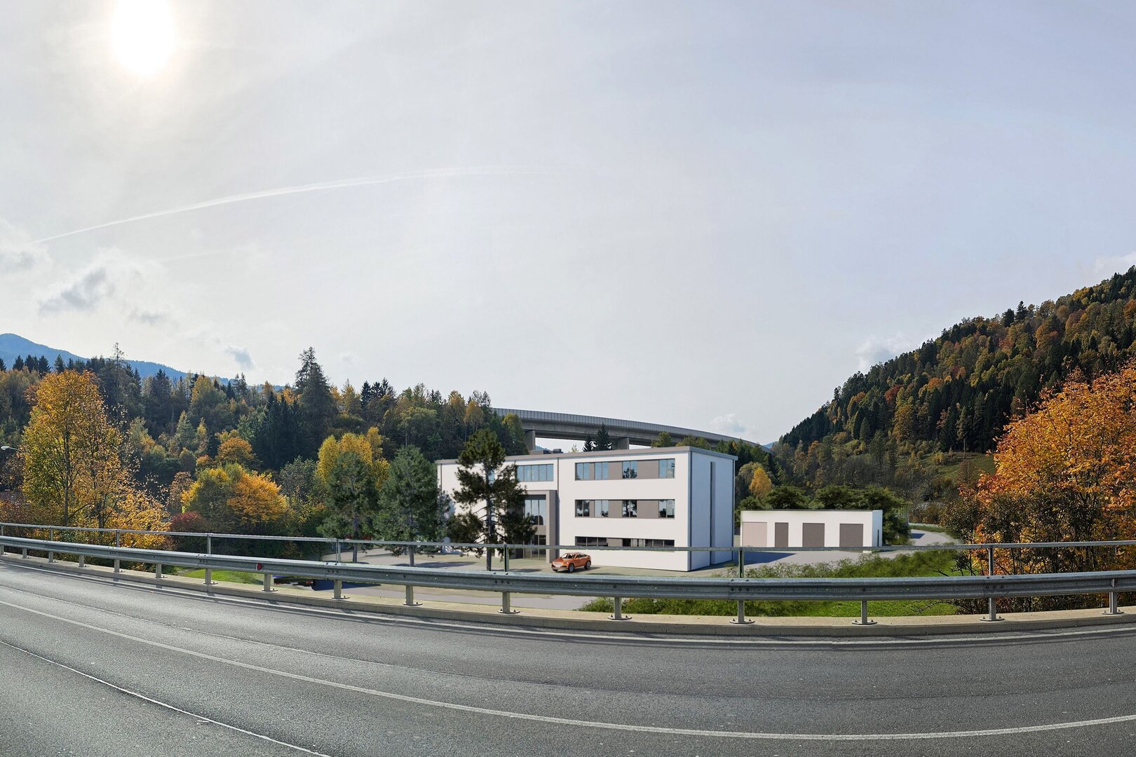 H2 Forschungszentrum nach Abschluss der Baumaßnahmen © DI Helmut Wackenreuther – GEOS Consulting ZT GmbH H2 Forschungszentrum nach Abschluss der Baumaßnahmen © DI Helmut Wackenreuther – GEOS Consulting ZT GmbH