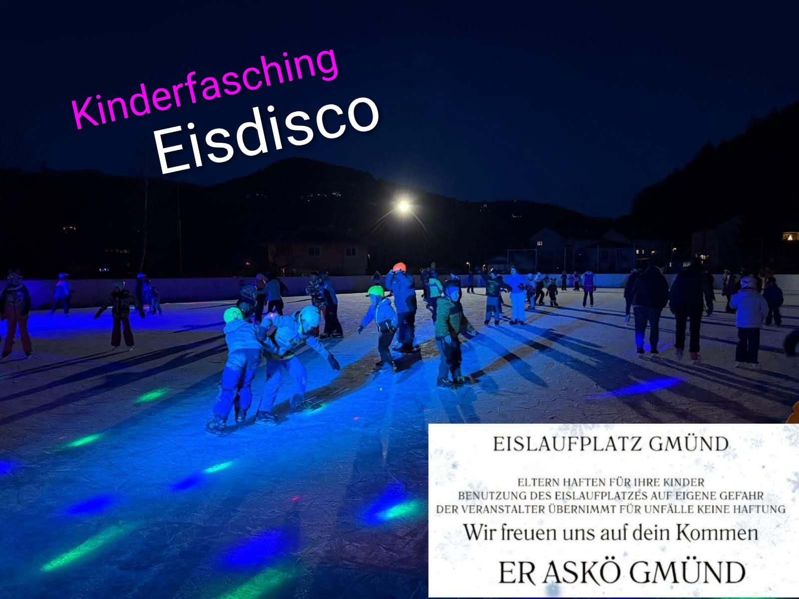Eisdisco in Gmünd © ER ASKÖ Gmünd