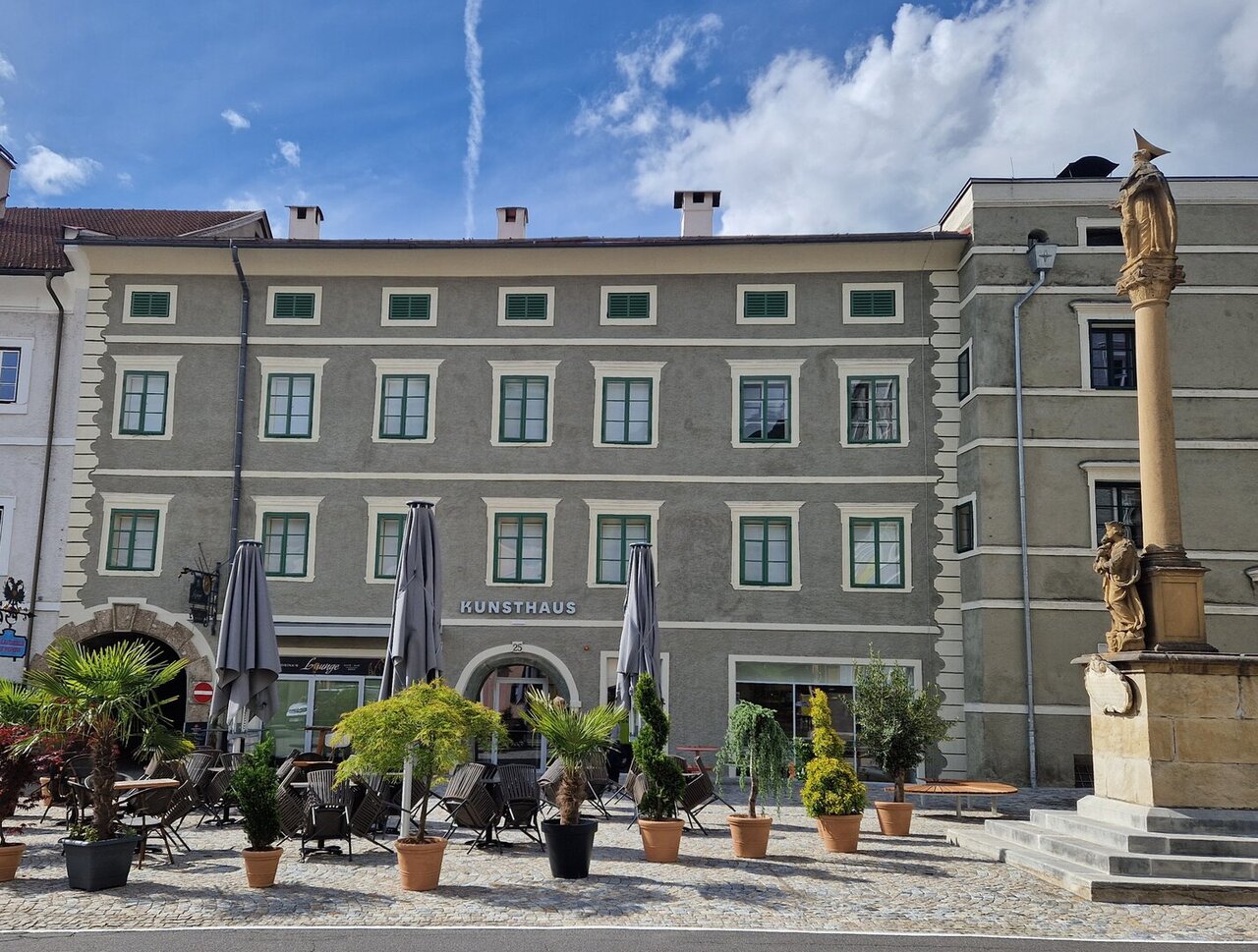 Außenansicht vom Kunsthaus Gmünd
