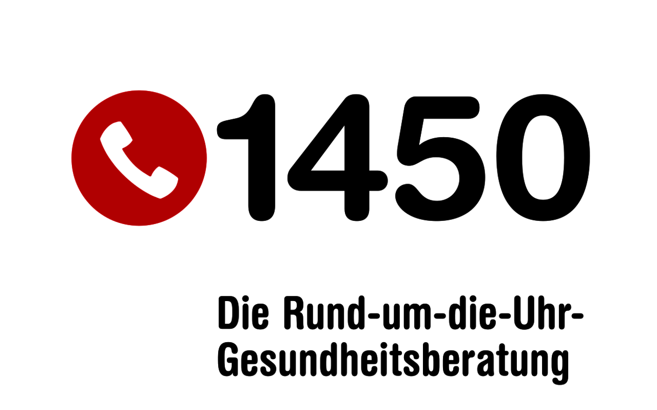 Logo der Notfallnummer 1450
