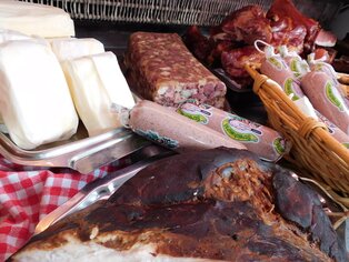 Fleisch- und Wurstwaren, Butter